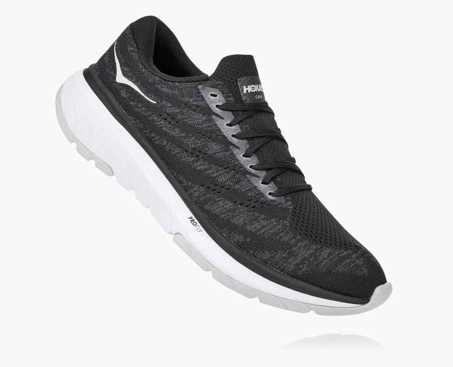 Hoka One One Løbesko Herre - Cavu 3 - Sort/Hvide - 538079OMA